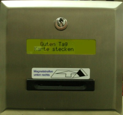 Front Einzugsleser